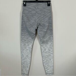 lululemon Women’s Wunder Under HR Tight Ombre Melange Gray White  -Size 6
